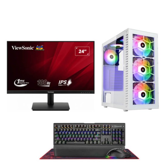 Cube BA9 Bundle, Amd Ryzen 5 5600GT, 16Gb Ram, 1TB m2 + 24" Viewsonic FHD 100HZ 1ms