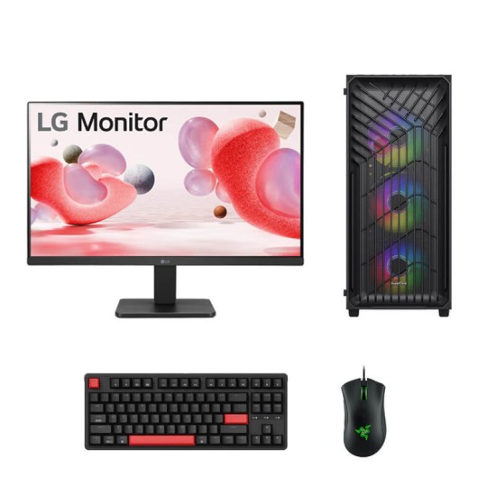 Cube BA9 Bundle, Amd Ryzen 5 5600GT, 16Gb Ram, 1TB m2 + 27" LG FHD 100HZ Cube BA9 Bundle, Amd Ryzen 5 5600GT, 16Gb Ram, 1TB m2 + 27" LG FHD 100HZ