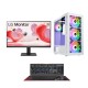 Cube BA9 Bundle, Amd Ryzen 5 5600GT, 16Gb Ram, 1TB m2 + 24" LG FHD 100HZ 5ms