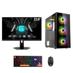 Cube G1 Bundle, Amd Ryzen 5 8600G, 16Gb Ram, 1TB m2 + Msi 24" FHD 180HZ