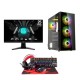 Cube  DM8 Bundle, Intel Core i5-14400F, 16Gb Ram, 1TB M2, GeForce Rtx 3050 8GB + MSI 25" FHD 180HZ