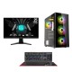 Cube CBP5 Bundle, Amd Ryzen 5 5500, 16Gb Ram, 1Tb, GeForce Rtx 3050 + MSI 25" FHD 180HZ