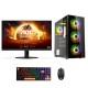 Cube DM9 Bundle, Intel Core i3-14100F, 16Gb Ram, 1TB M2, GeForce Rtx 3050 8GB + AOC 27" FHD 180HZ