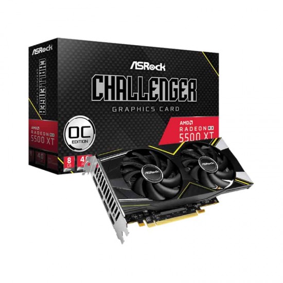 Asrock Radeon RX 5500 XT 8GB Challenger D OC Asrock Radeon RX 5500 XT 8GB Challenger D OC