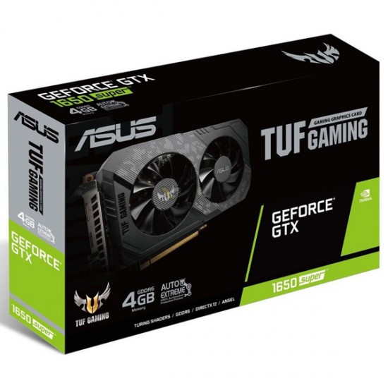 ASUS TUF GAMING GEFORCE GTX1650 SUPER 4GB OC PCI-E ASUS TUF GAMING GEFORCE GTX1650 SUPER 4GB OC PCI-E