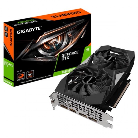 Gigabyte GeForce GTX1660 SUPER OC 6GB WINDFORCE PCI-E Gigabyte GeForce GTX1660 SUPER OC 6GB WINDFORCE PCI-E