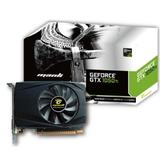 Manli GeForce GTX 1050 Ti 4GB Manli GeForce GTX 1050 Ti 4GB