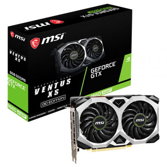 MSI GEFORCE GTX1660 SUPER GAMING X 6GB PCI-E MSI GEFORCE GTX1660 SUPER GAMING X 6GB PCI-E