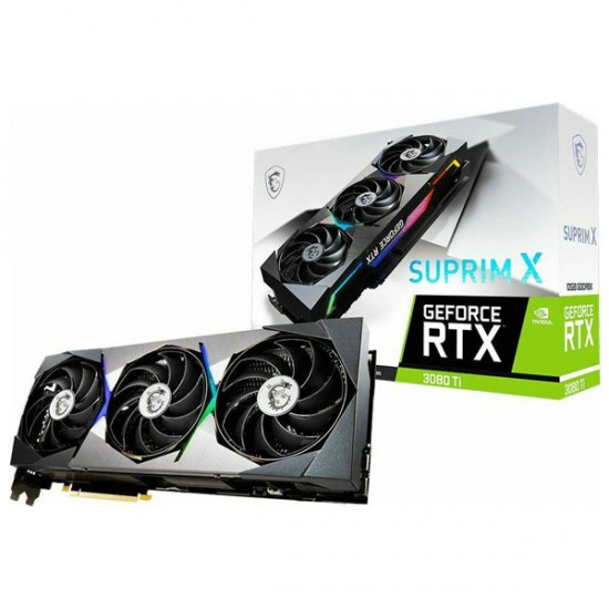 MSI VGA PCI-E NVIDIA GF RTX 3080 Ti SUPRIM X 12G MSI VGA PCI-E NVIDIA GF RTX 3080 Ti SUPRIM X 12G