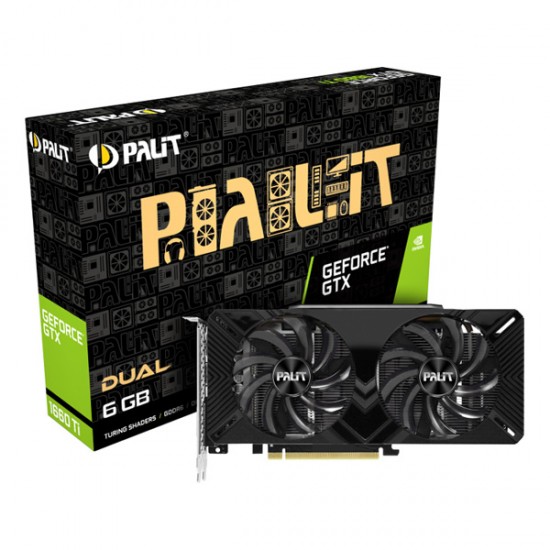 Palit GeForce GTX1660 Ti 6GB Dual Palit GeForce GTX1660 Ti 6GB Dual